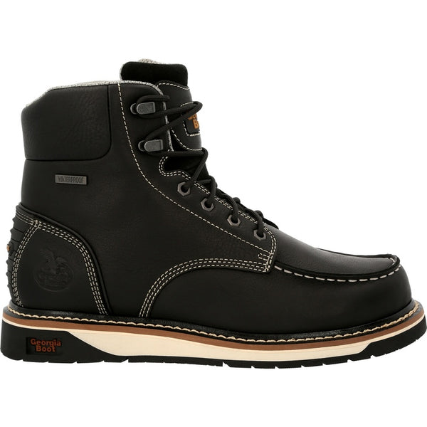 Georgia Boot Men's AMP LT Wedge Waterproof Moc-Toe Work Boot GB00475