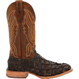 Durango Premium Dark Brown Pirarucu Exotics Western Boot DDB0380
