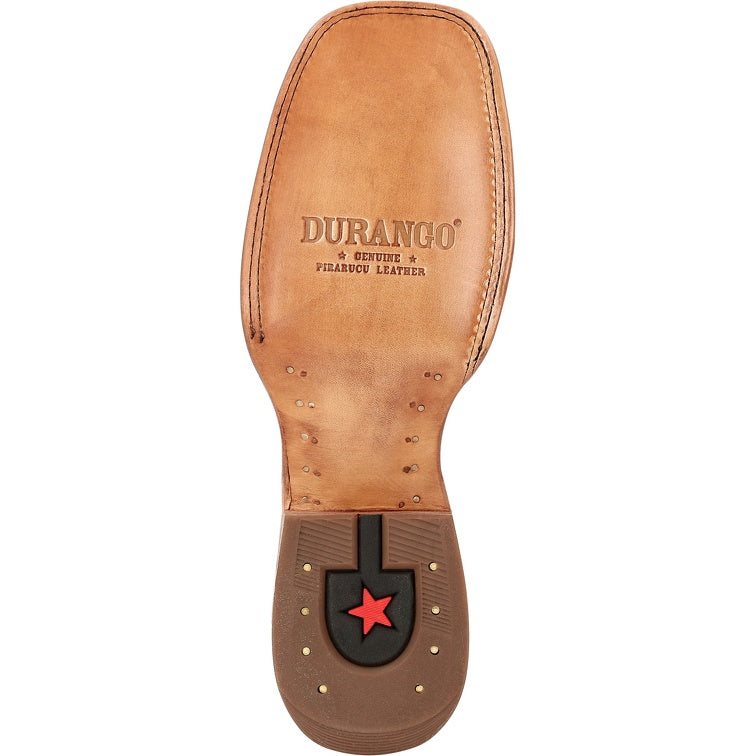 Durango Premium Dark Brown Pirarucu Exotics Western Boot DDB0380