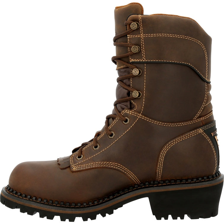 Georgia Boot AMP LT Logger Composite Toe Insulated Work Boot GB00491