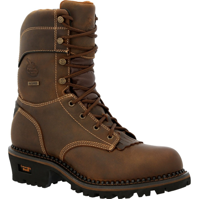 Georgia Boot AMP LT Logger Composite Toe Insulated Work Boot GB00491