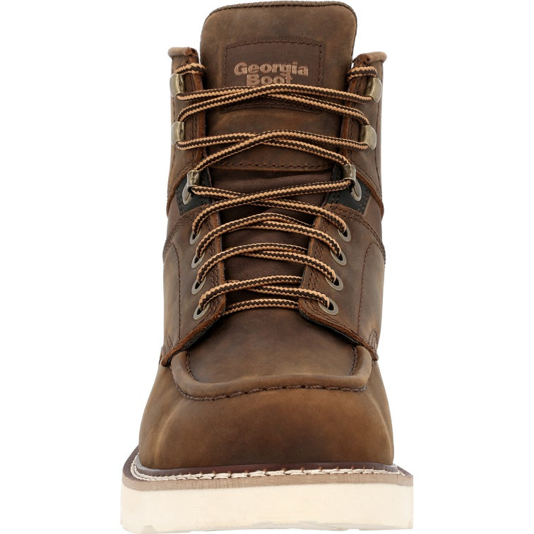 Georgia Boot Core 37 Lacer 6" Moc-Toe Work Boot GB00667