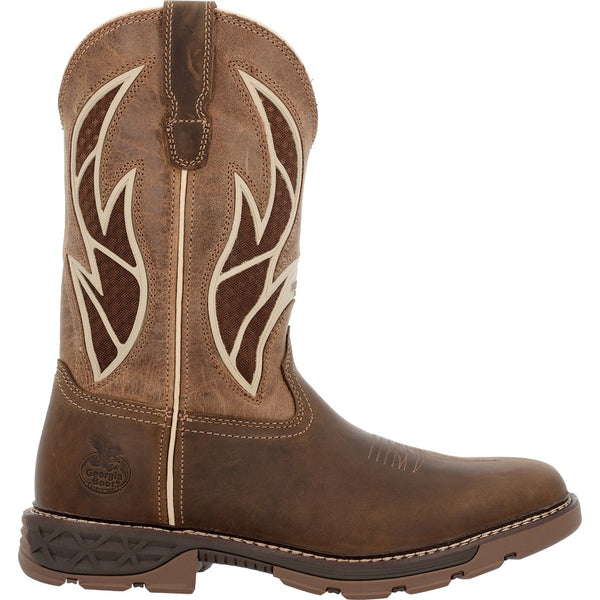 Georgia Boot Carbo-Tec FLX Alloy Toe Pull-on Work Boot GB00711