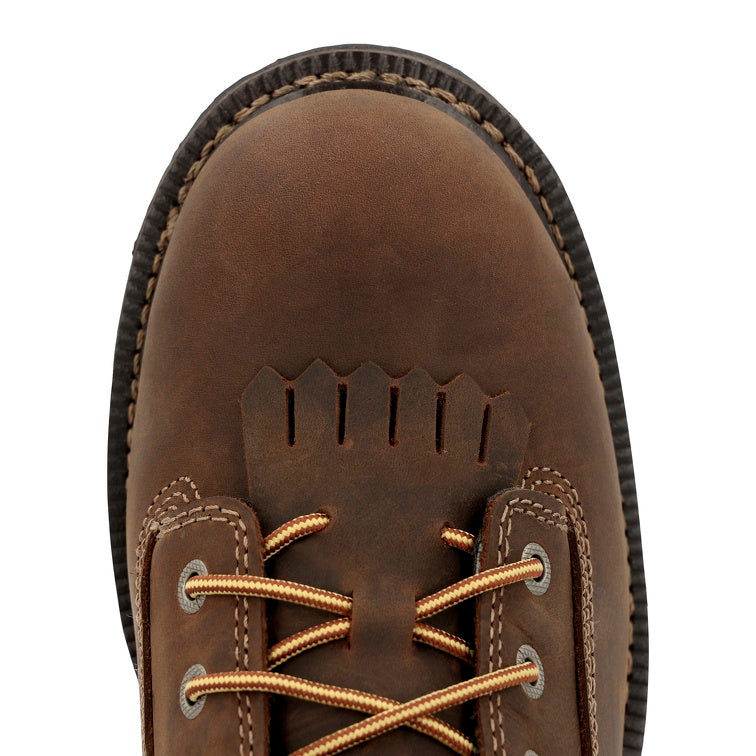 Georgia Boot Core 37 9" Scalloped Heel Waterproof Logger Work Boot GB00717