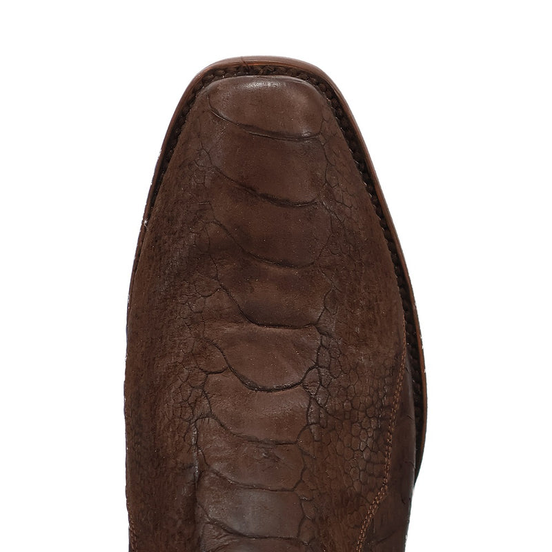 Dan Post Men's Anders Ostrich Leg Brown Leather Boot DP3103