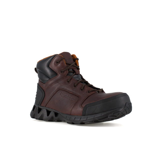 Reebok Men s Zigkick Brown 6in Composite Toe Work Boot