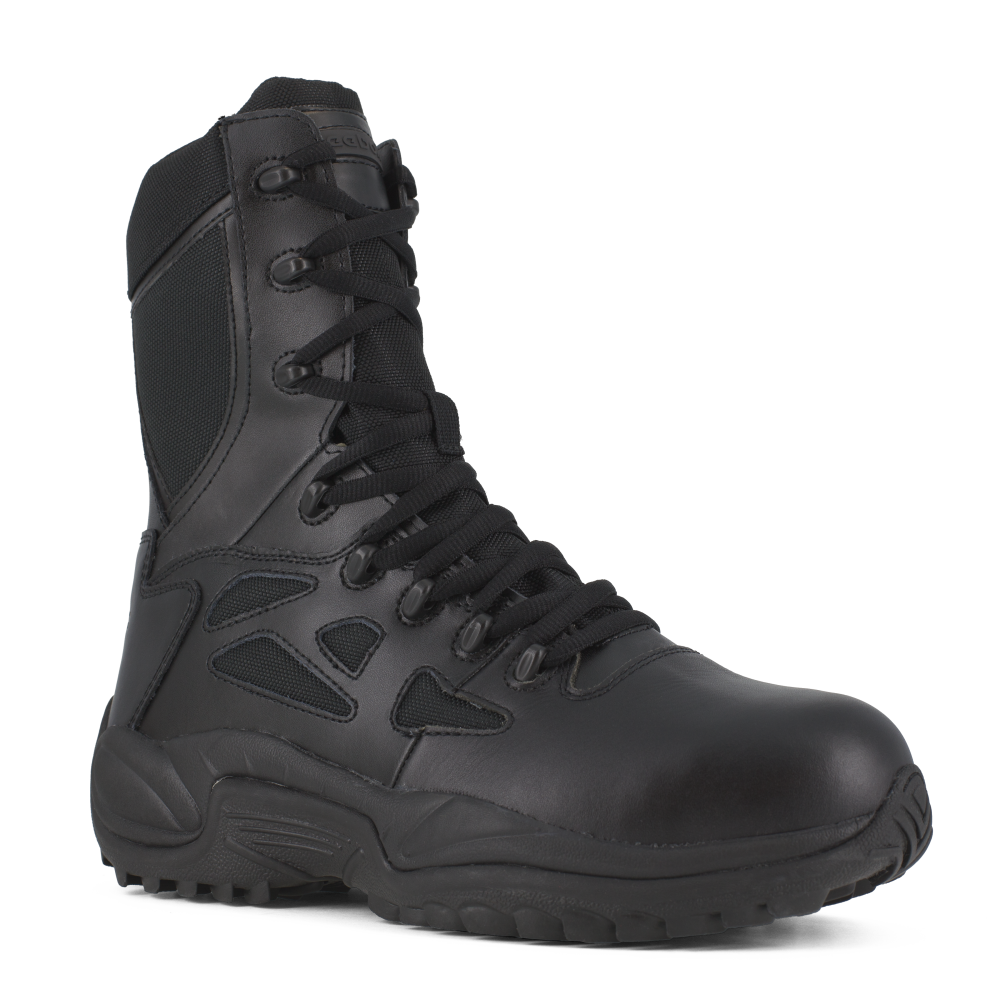 Reebok Rapid Response Stealth Size Zip Composite Toe Tactical Boot RB8874