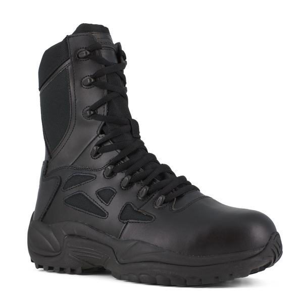 Reebok Rapid Response Stealth Size Zip Composite Toe Tactical Boot RB8874