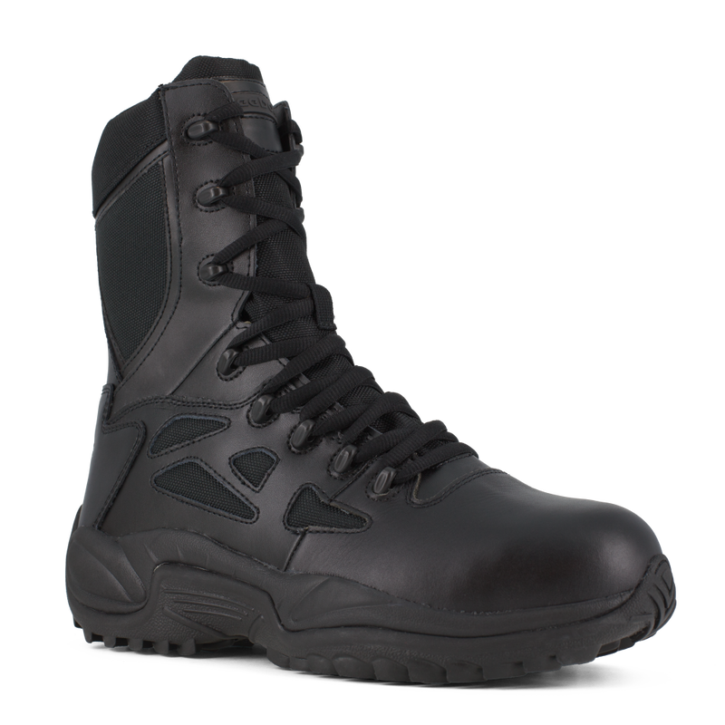 Reebok Rapid Response Stealth Size Zip Composite Toe Tactical Boot RB8874