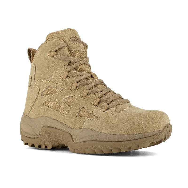 Reebok Men's 6" Stealth Rapid Response Tactical Boot- Desert Tan RB8695