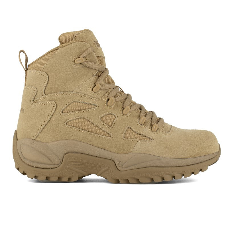 Reebok Men's 6" Stealth Rapid Response Tactical Boot- Desert Tan RB8695