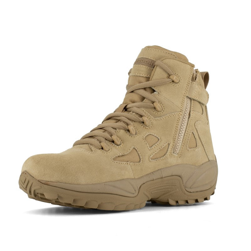 Reebok Men's 6" Stealth Rapid Response Tactical Boot- Desert Tan RB8695