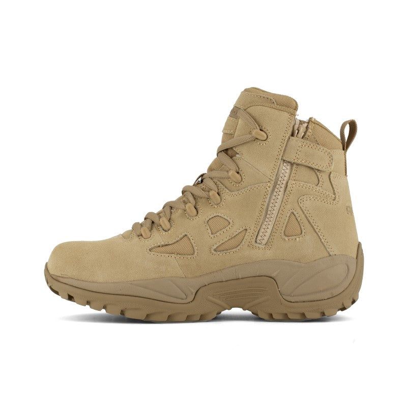 Reebok Men's 6" Stealth Rapid Response Tactical Boot- Desert Tan RB8695