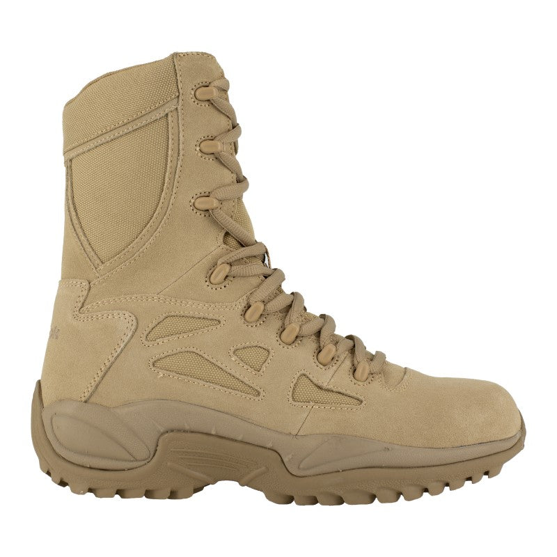Reebok Men's 8" Stealth Rapid Response Tactical Boot-Desert Tan RB8895