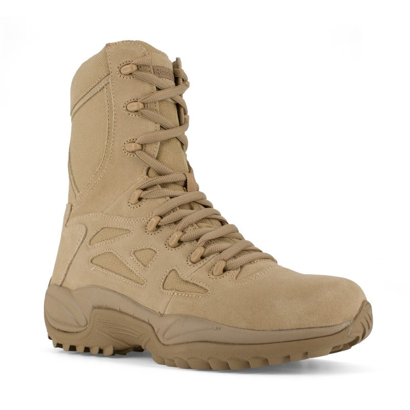 Reebok Men's 8" Stealth Rapid Response Tactical Boot-Desert Tan RB8895