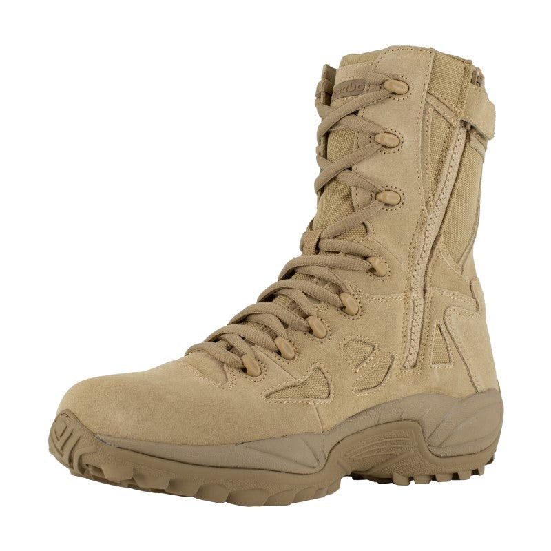 Reebok Men's 8" Stealth Rapid Response Tactical Boot-Desert Tan RB8895