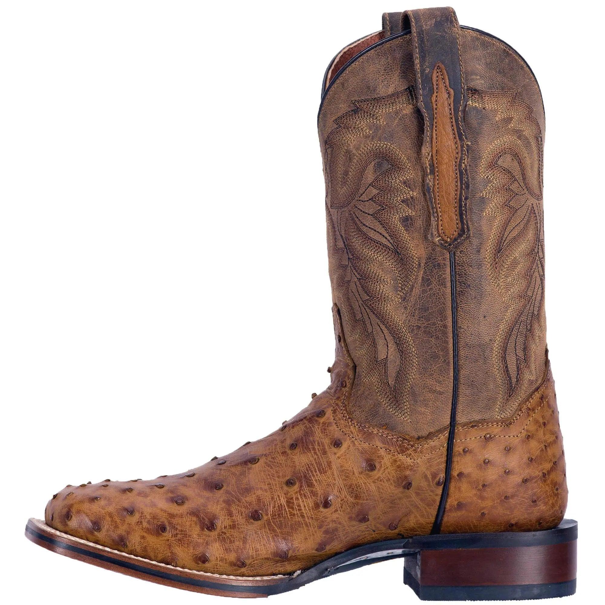 Dan Post Men’s Alamosa Full Quill Ostrich Boot DP3876 - BootSolution