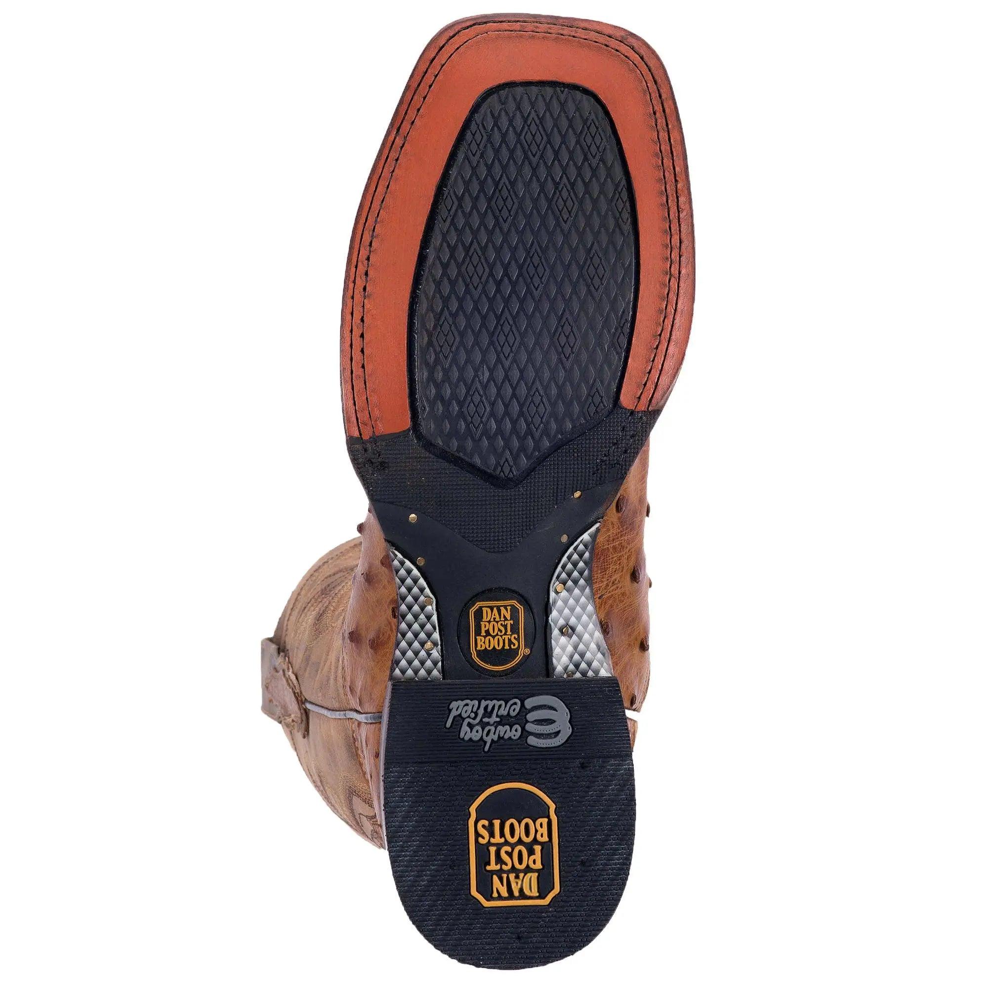 Dan Post Men’s Alamosa Full Quill Ostrich Boot DP3876 - BootSolution
