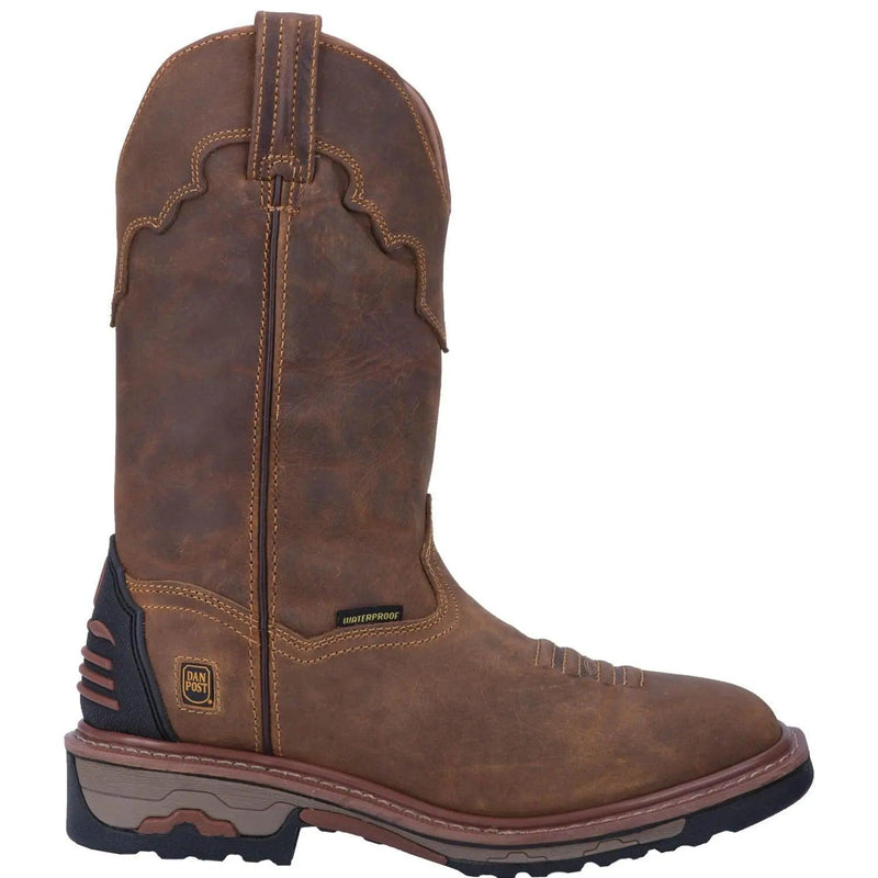 Dan Post Men’s Blayde Waterproof Steel Toe Leather Boot DP69482 - BootSolution