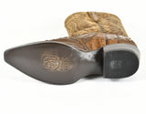 DAN POST MEN’S BROWN CAIMAN LEATHER COWBOY BOOT - BootSolution