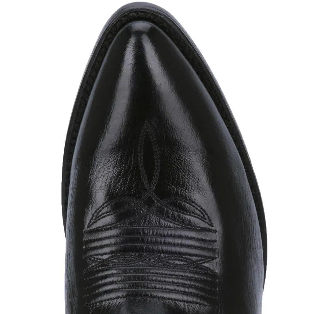 Dan Post Men's Classic Design Western Toe Black Leather Cowboy Boot DP2110J - BootSolution