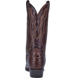 Dan Post Men's Exotic Full Quill Ostrich Round Toe Cowboy Boot DP3016 - BootSolution