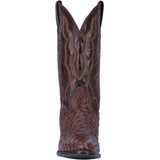 Dan Post Men's Exotic Full Quill Ostrich Round Toe Cowboy Boot DP3016 - BootSolution