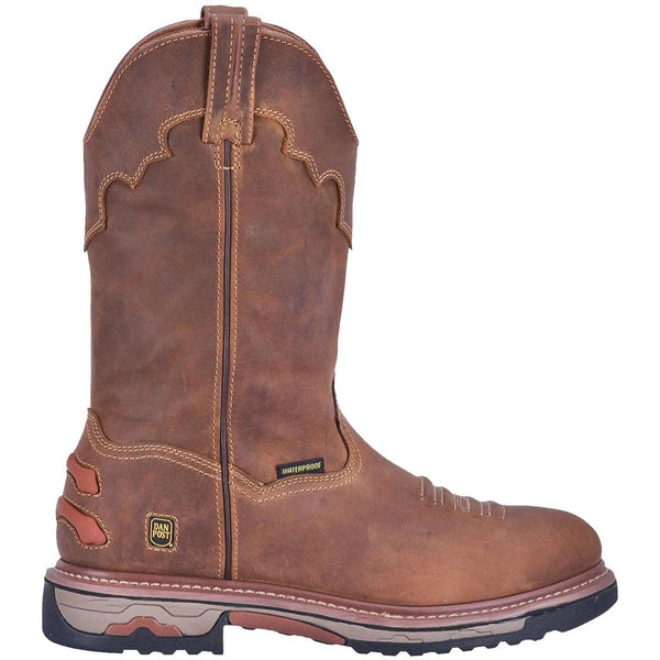 Dan Post Men’s Journeyman Waterproof Composite Toe Leather Boot DP69512 - BootSolution