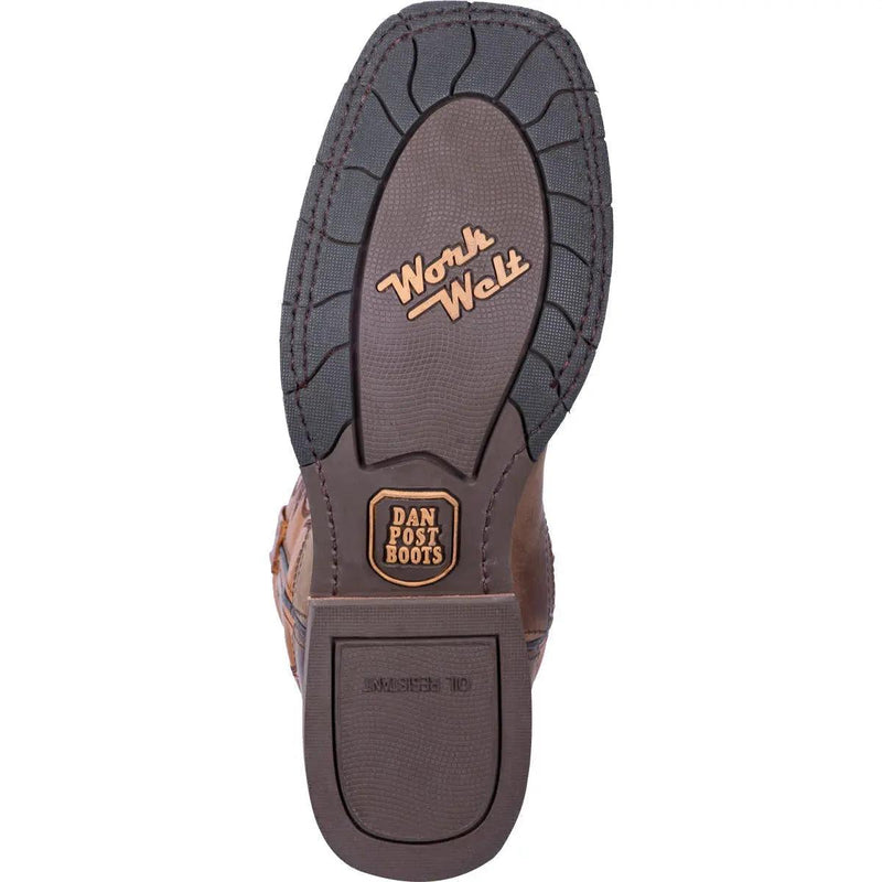 Dan Post Men's Square Toe All Leather Cowboy Boot DP69831 - BootSolution