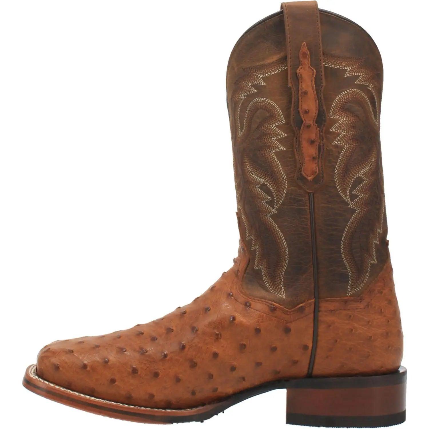 Dan Post Ostrich Cowboy Boot-Cowboy Certified Roper Boot DP4874 - BootSolution
