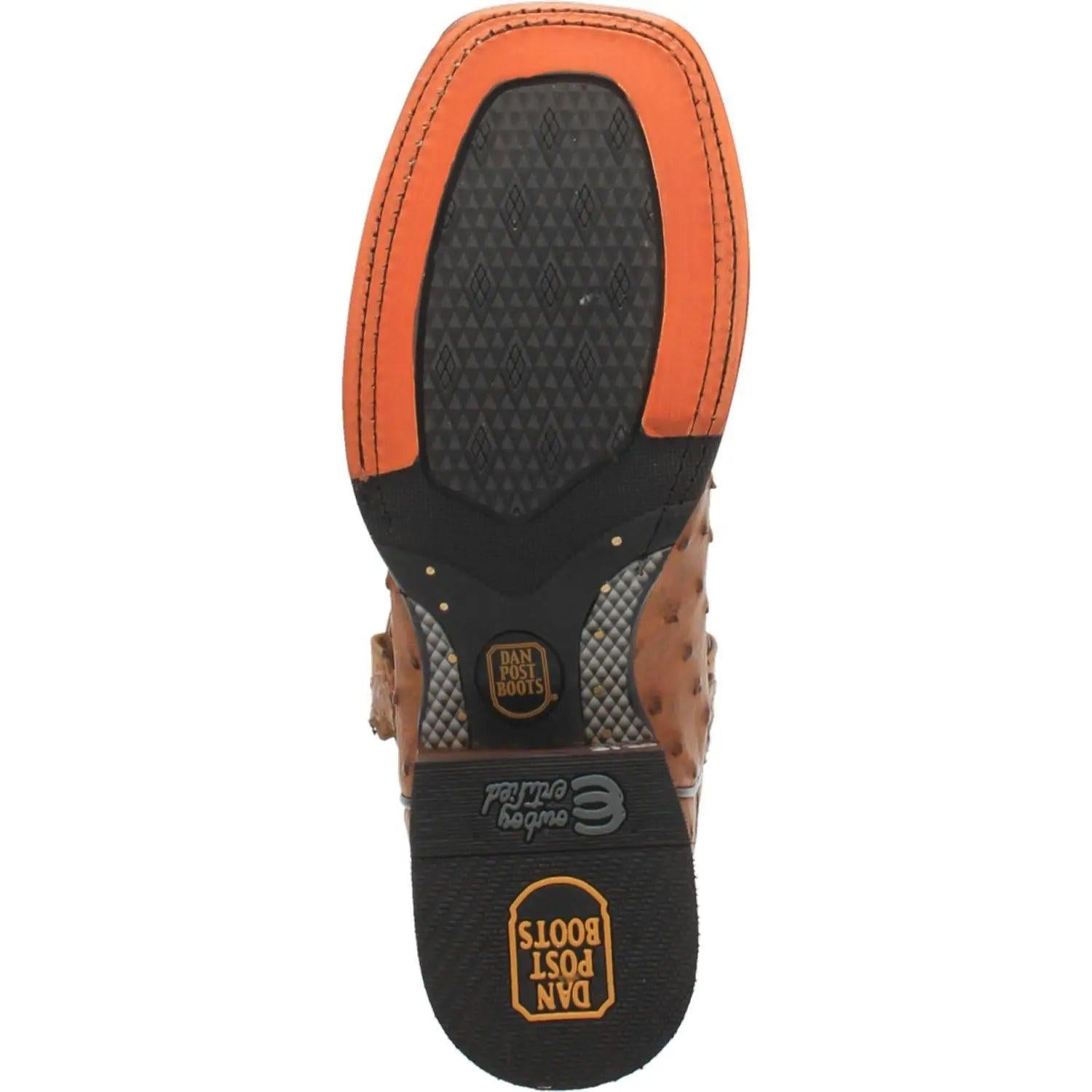 Dan Post Ostrich Cowboy Boot-Cowboy Certified Roper Boot DP4874 - BootSolution