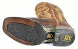 Dan Post Rodeo Cowboy Boots-Brown Leather-Cowboy Certified 2-137 - BootSolution