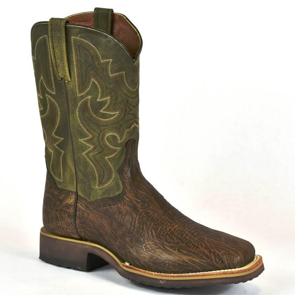 Dan Post Roper Cowboy Boot- Cowboy Certified Square Toe 3-55 - BootSolution