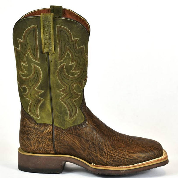 Dan Post Roper Cowboy Boot- Cowboy Certified Square Toe 3-55 - BootSolution