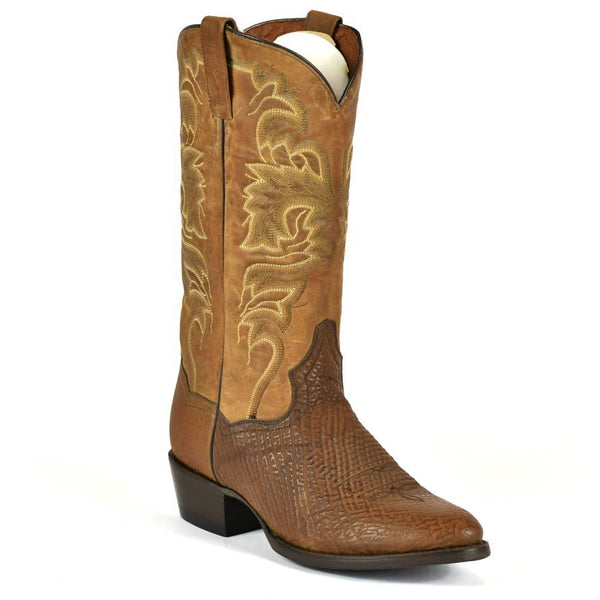 Dan Post Shark Skin Cognac Men's Cowboy Boot 2358 - BootSolution