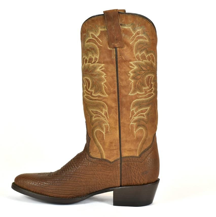 Dan Post Shark Skin Cognac Men's Cowboy Boot 2358 - BootSolution