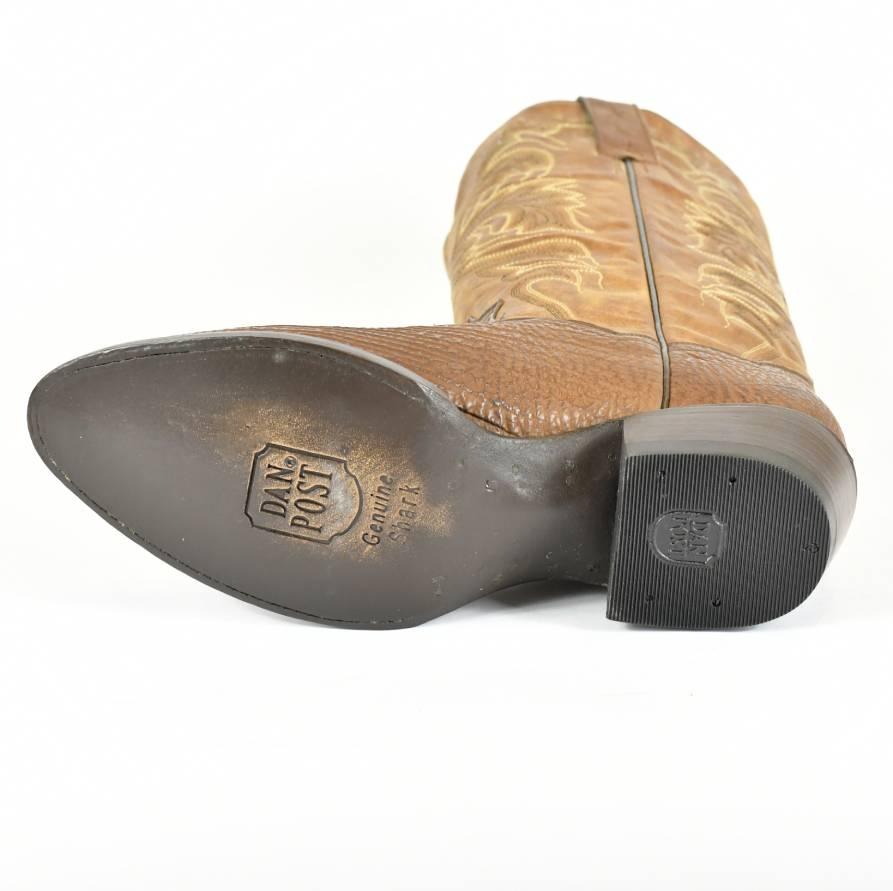 Dan Post Shark Skin Cognac Men's Cowboy Boot 2358 - BootSolution