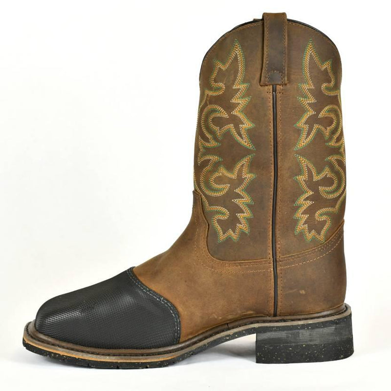 Dan Post Steel Toe, MET Guard, Waterproof Pull-On Work Boots 3-66 - BootSolution