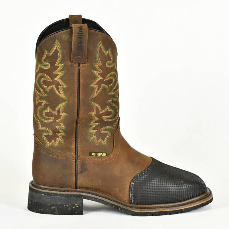 Dan Post Steel Toe, MET Guard, Waterproof Pull-On Work Boots 3-66 - BootSolution