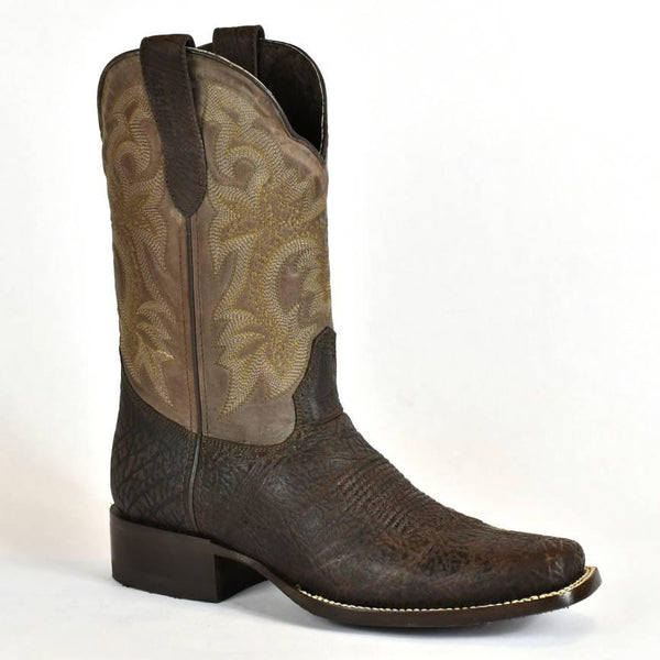 Denver Mountain Square Toe Brown Shoulder Oryx Shaft Cowboy Boot-845-2 - BootSolution