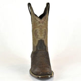 Denver Mountain Square Toe Brown Shoulder Oryx Shaft Cowboy Boot-845-2 - BootSolution