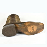 Denver Mountain Square Toe Men's Cowboy Boot, Brown Shoulder Leather - 845 - BootSolution