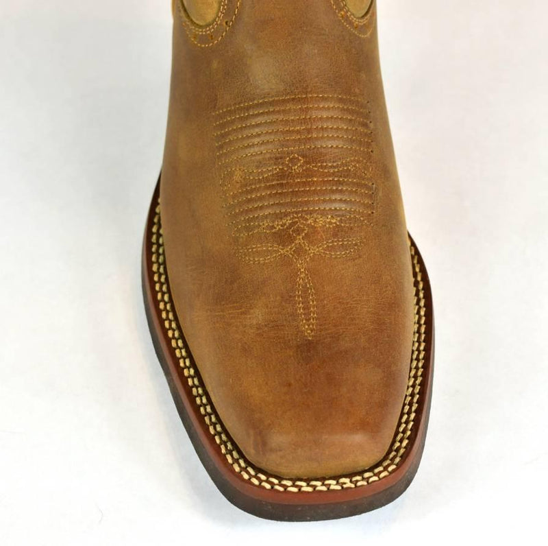 Denver Rodeo Boot, Rubber Sole, French Toe, Oryx Crazy Leather - 845-1 - BootSolution