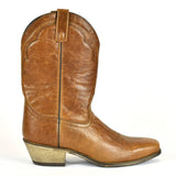 Dingo Mens Perkins 11" Cowboy Western Boot Bay Apache Leather Square Toe - BootSolution