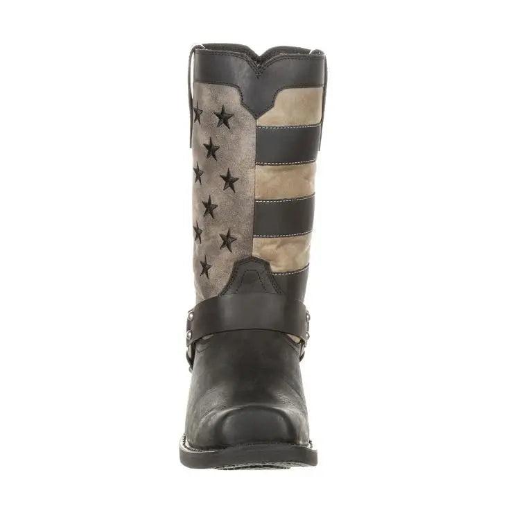 Durango Black Faded Flag Harness Boot DDB0141 - BootSolution