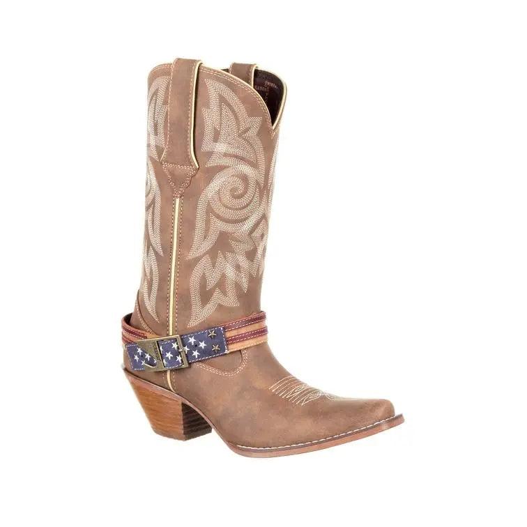 Durango Crush Women's Flag Accessory Western Boot DRD0208 - BootSolution