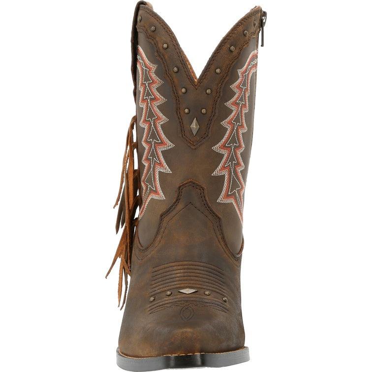 Durango Crush Women’s Roasted Pecan Bootie Western Boot DRD0430 - BootSolution