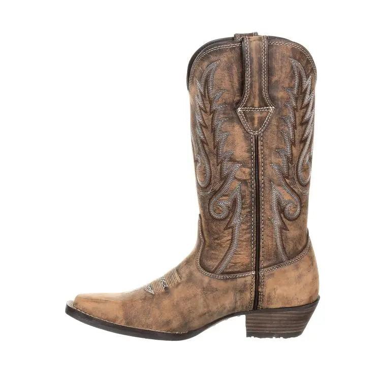 Durango Dream Catcher Women’s Distressed Brown Western Boot DRD0327 - BootSolution