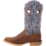 Durango Lady Rebel Pro Women’s Golden Brown & Periwinkle Western Boot DRD0422 - BootSolution
