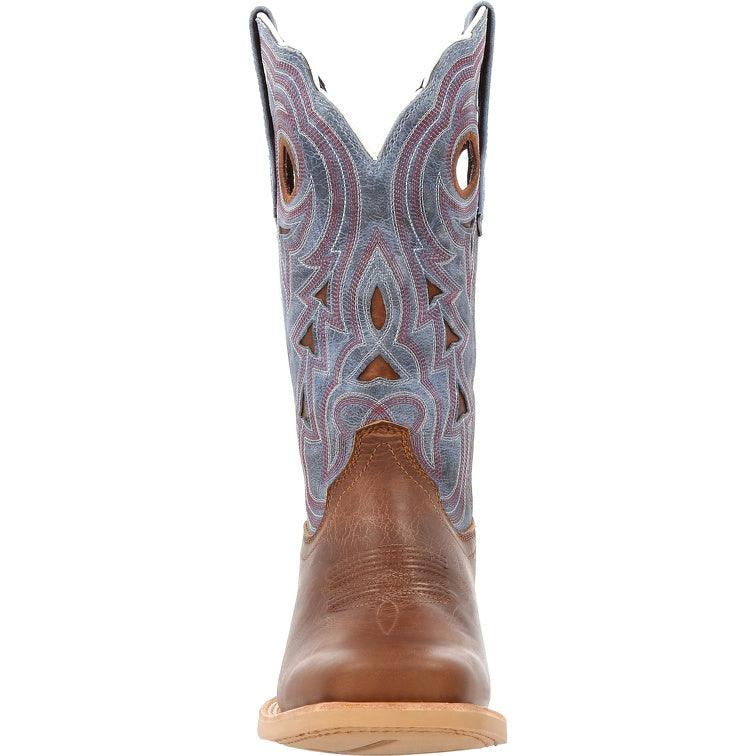 Durango Lady Rebel Pro Women’s Golden Brown & Periwinkle Western Boot DRD0422 - BootSolution